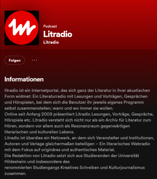 PODCAST BEI LITRADIO